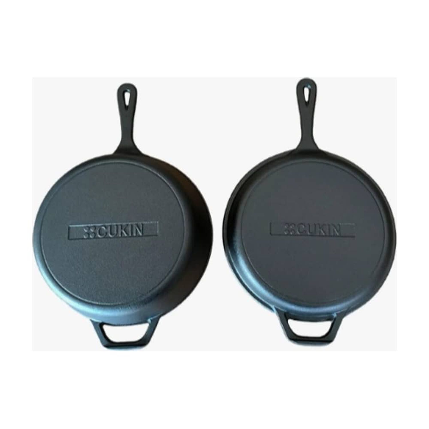 Dutch Oven 26cm 2 Sartenes Hierro Fundido + 2 Grip - Cukin image number 2.0