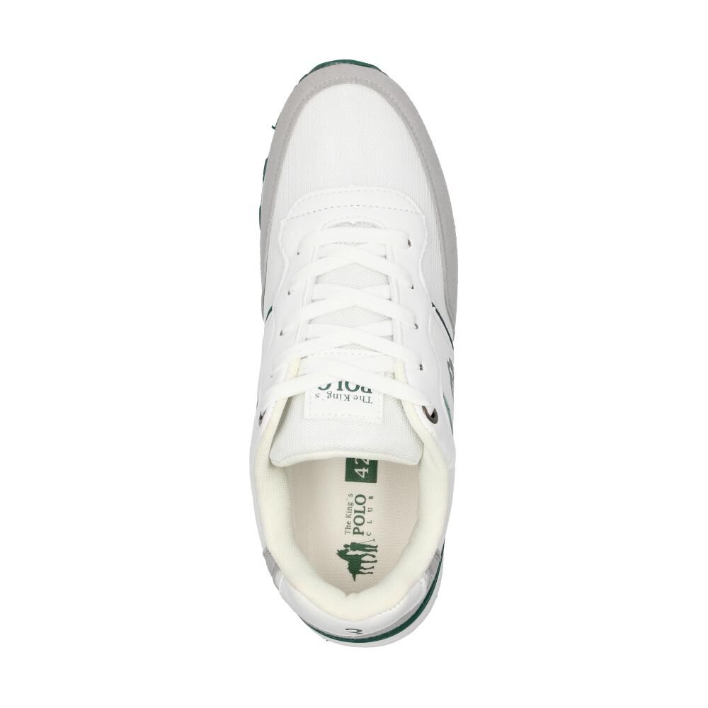 Zapatilla Urbana Hombre The King's Polo Club White image number 4.0