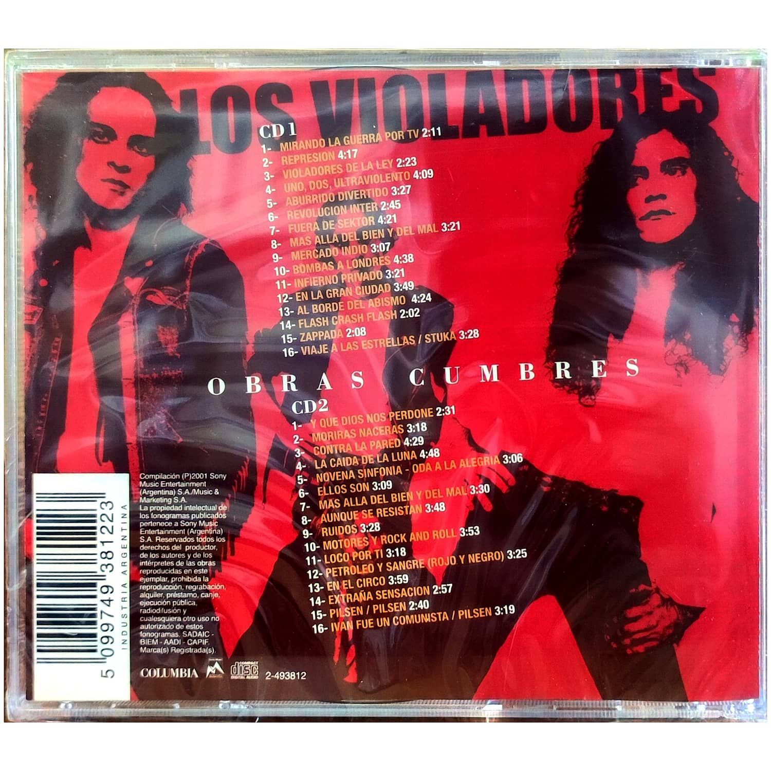 Los Violadores - Obras Cumbres (2cd) | Cd image number 1.0