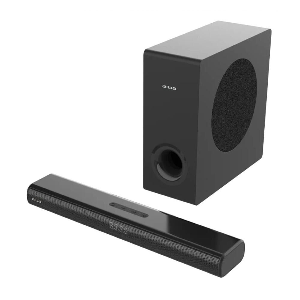 Barra De Sonido Soundbar Subwoofer Potente Aiwa 80w image number 1.0