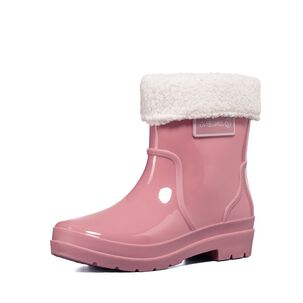 Bot&iacute;n De Agua Mujer Pvc Casual Impermeable Weide Gh161