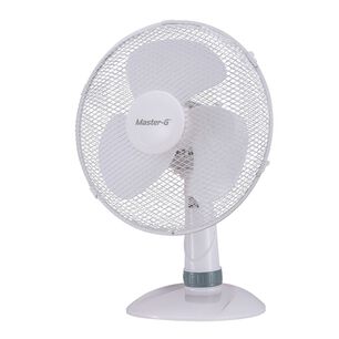Ventilador De Sobremesa 12" 40w Mgtf12b Blanco Master-g
