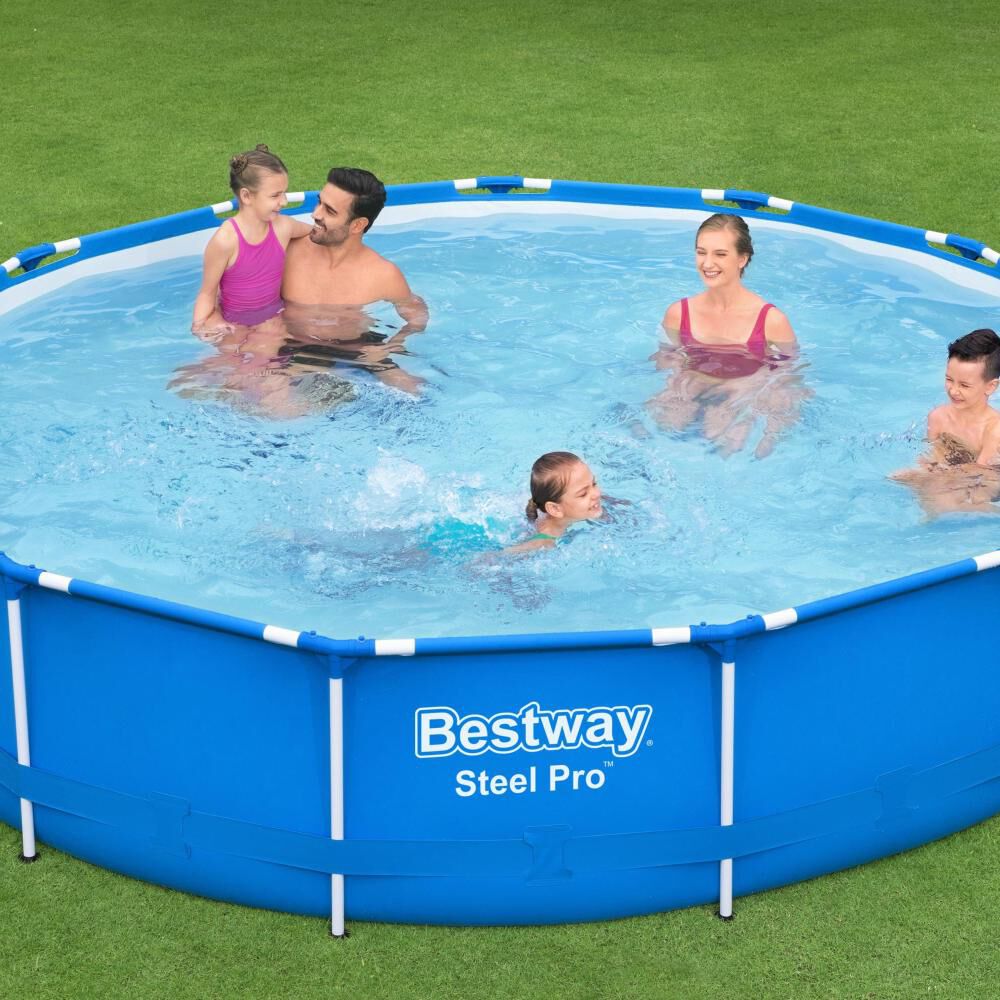 Piscina Redonda Estructural + Filtro Bestway / 8680 Litros image number 1.0