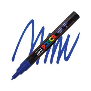 Marcador Acr&iacute;lico Azul 3m Posca