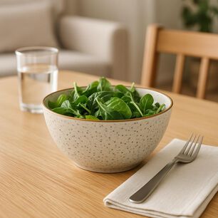 Bowl Biobamboo Gris 15x7 Cm Decogreen
