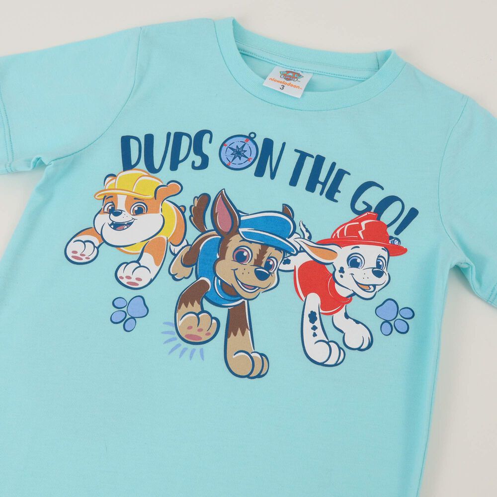 Pijama Manga Corta Ni&ntilde;o Calipso Pandilla Paw Patrol image number 3.0