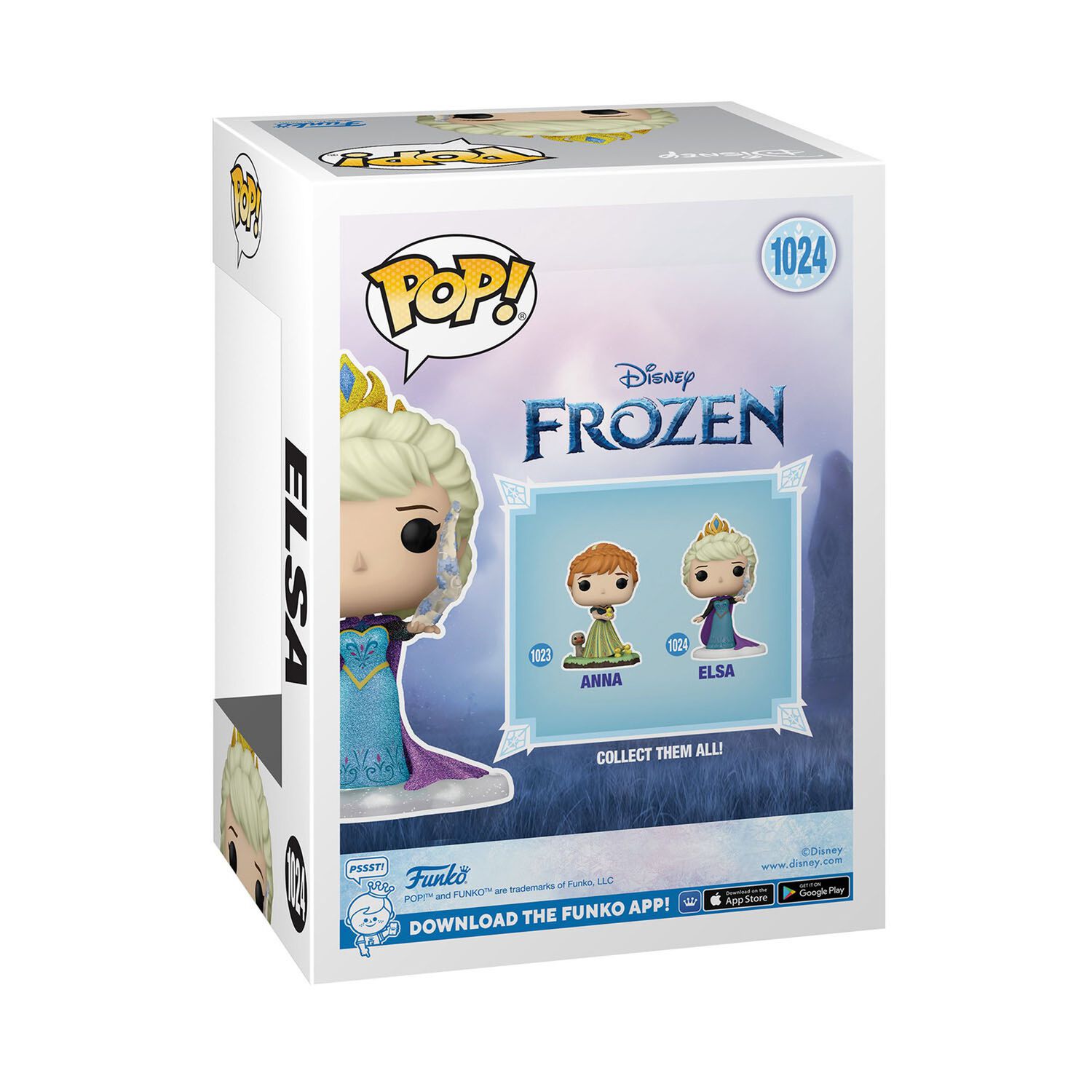 Funko Pop! Elsa Frozen Disney #1024 image number 2.0