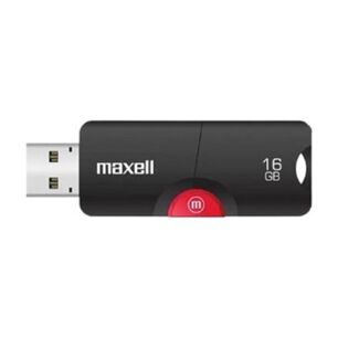 Pendrive Maxell Flix 16gb Usb 2.0 Retr&aacute;ctil, Transferencia R&aacute;pida