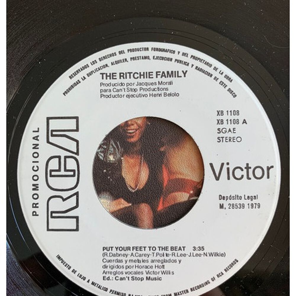 The Ritchie Family - Put Your Feet To The Beat | 7" Single Usado image number 2.0