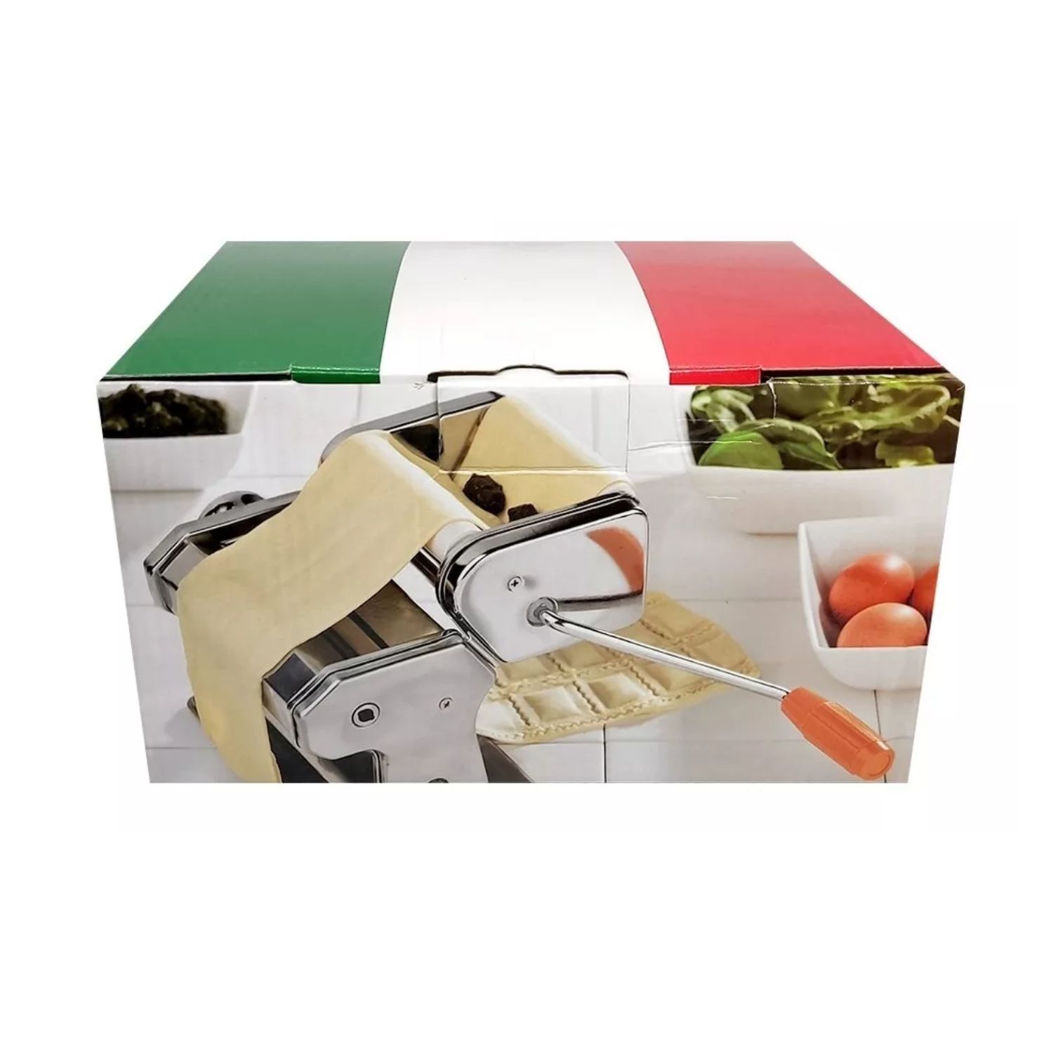 M&aacute;quina De Ravioles Manual Plata 20cm Ideal Cocina Gourmet image number 0.0