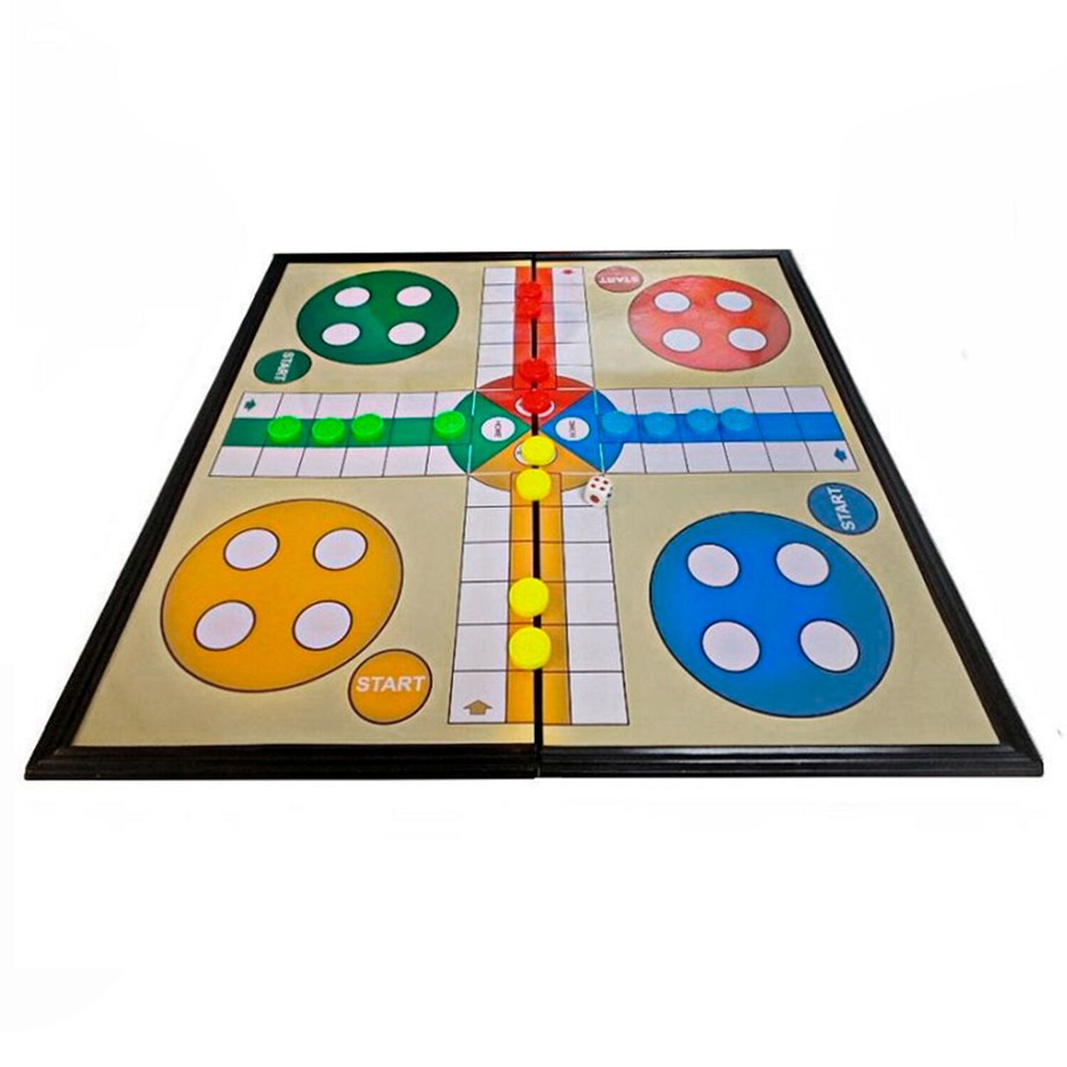 Ludo Magn&eacute;tico Tablero Plegable Juego De Mesa 4 Jugadores image number 2.0