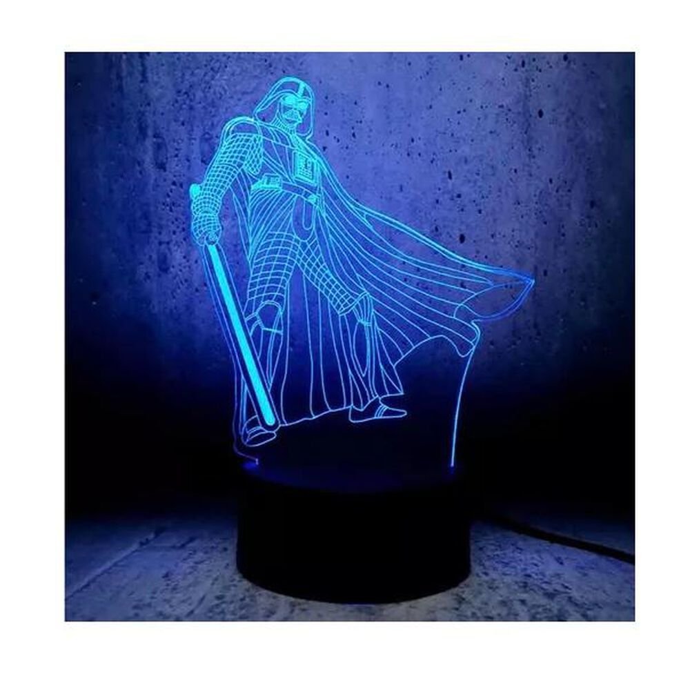 Lampara 3d Star Wars Darth Vader image number 2.0