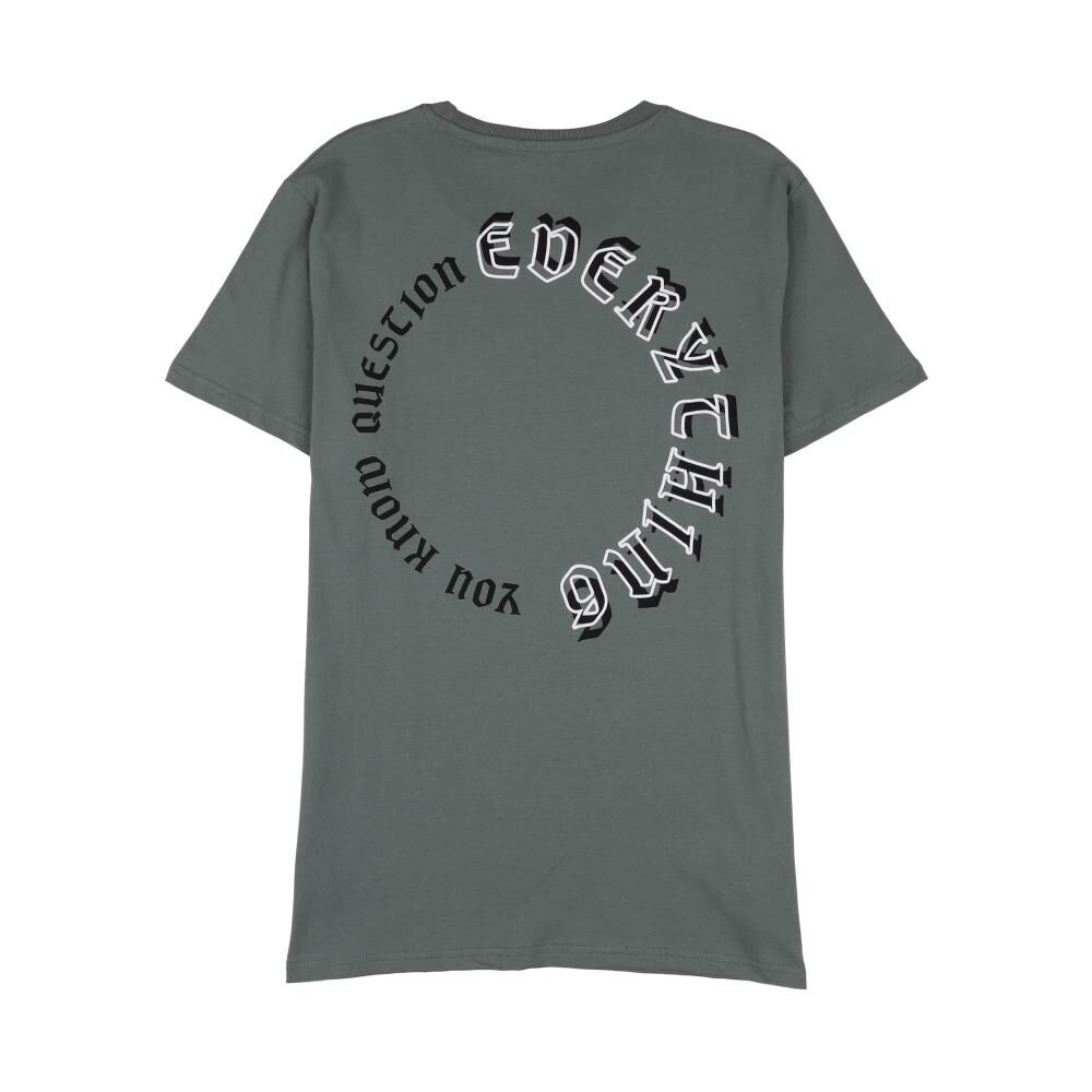 Polera Estampada Manga Corta Cuello Redondo Hombre Rolly Go image number 1.0