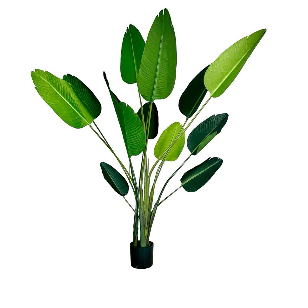 Planta Artificial Ave Del Paraiso 180 Cm. / 12 Hojas image number 0.0