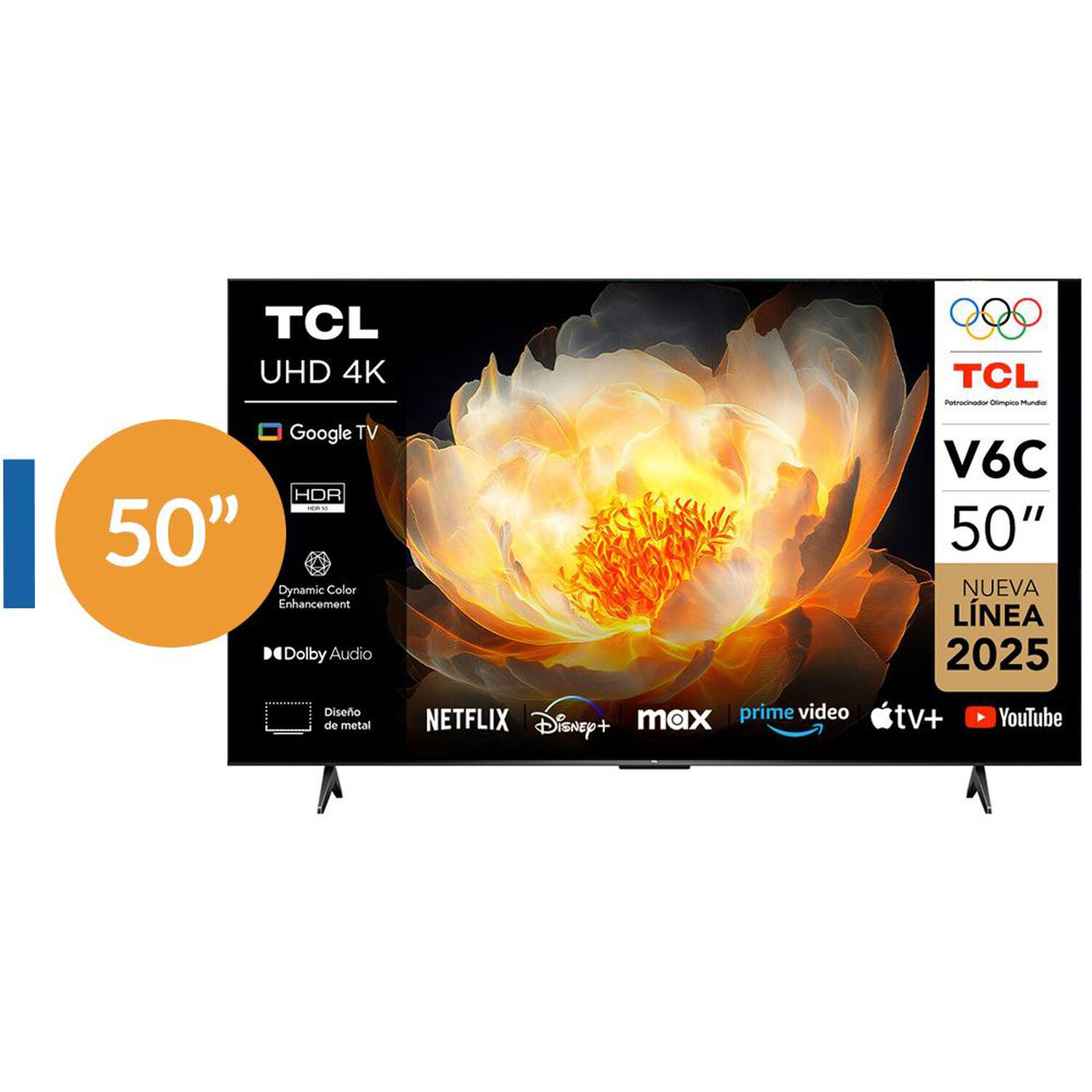Led 50" TCL V6C / Ultra HD / Smart TV image number 0.0