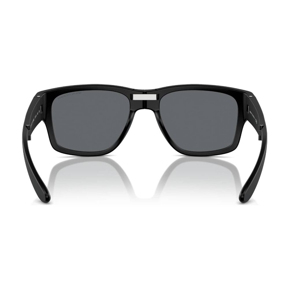 Lentes De Sol Negro Mate Espejados Armani Exchange image number 3.0