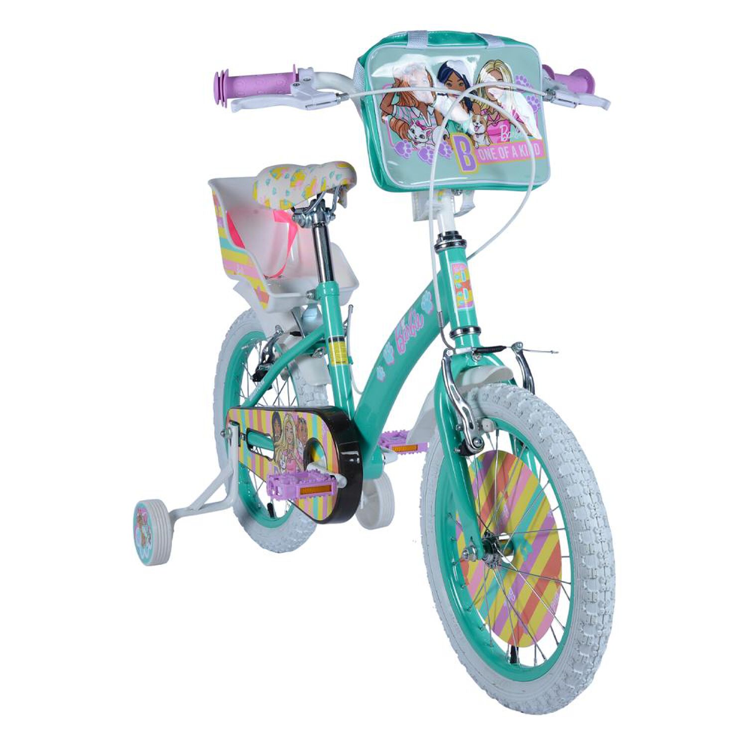 Bicicleta Infantil Bianchi Barbie 16 / Aro 16 image number 1.0