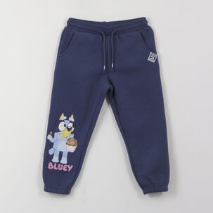 Pantal&oacute;n De Buzo Ni&ntilde;a Azul Personaje Bluey