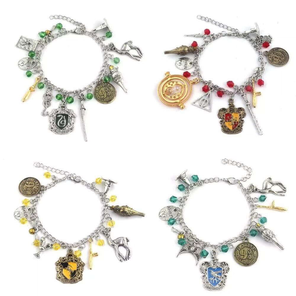 Pulsera Dijes Casas Hogwarts Harry Potter image number 10.0