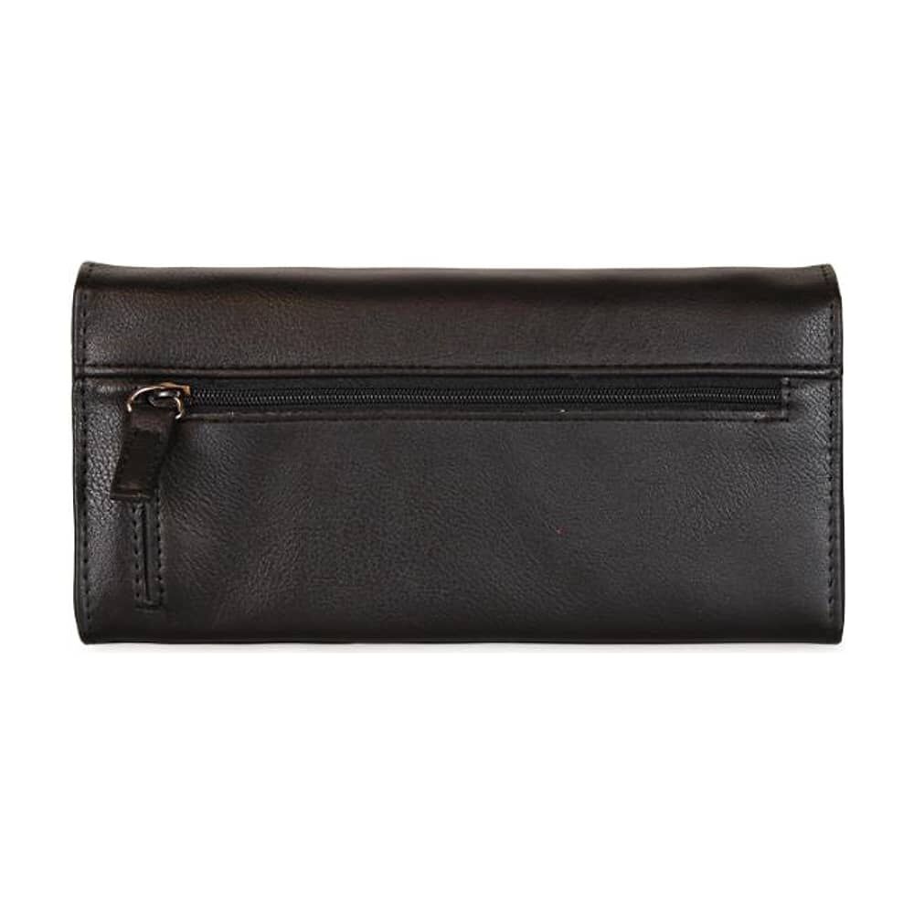 Billetera De Mujer Ania Negra Nautica image number 3.0