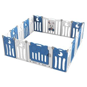 Corral Plegable Talbot Hbff10azul