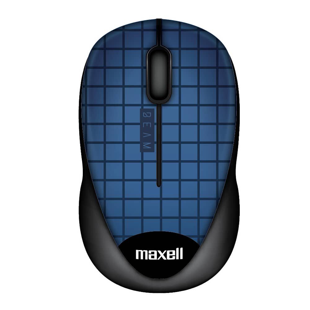 Mouse &Oacute;ptico Inal&aacute;mbrico Maxell Trace 1600 Dpi 2.4ghz Azul image number 0.0