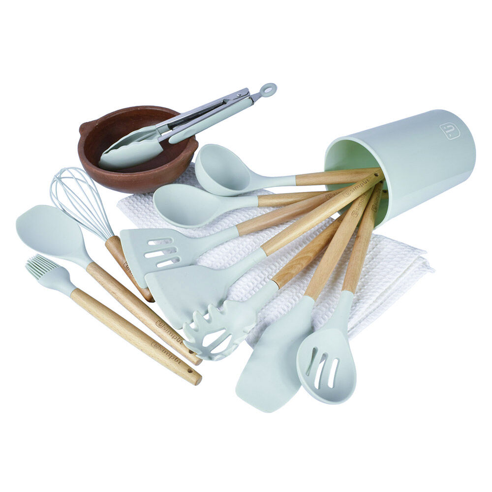 Kit Batería Cocina 7 Pza + Set 12 Utensilios Calipso Simplit image number 4.0
