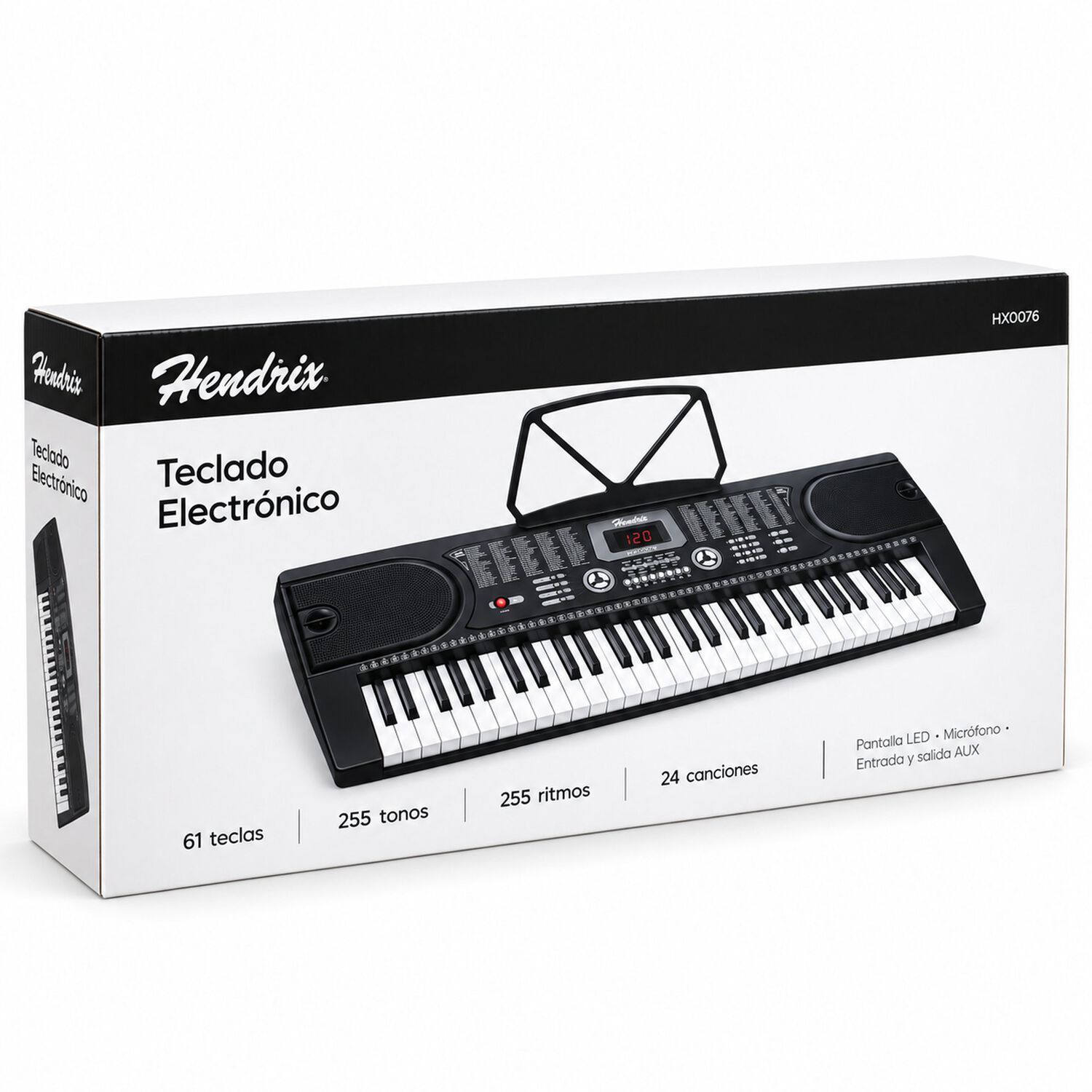 Teclado Musical De 61 Teclas - Piano Electr&oacute;nico image number 1.0