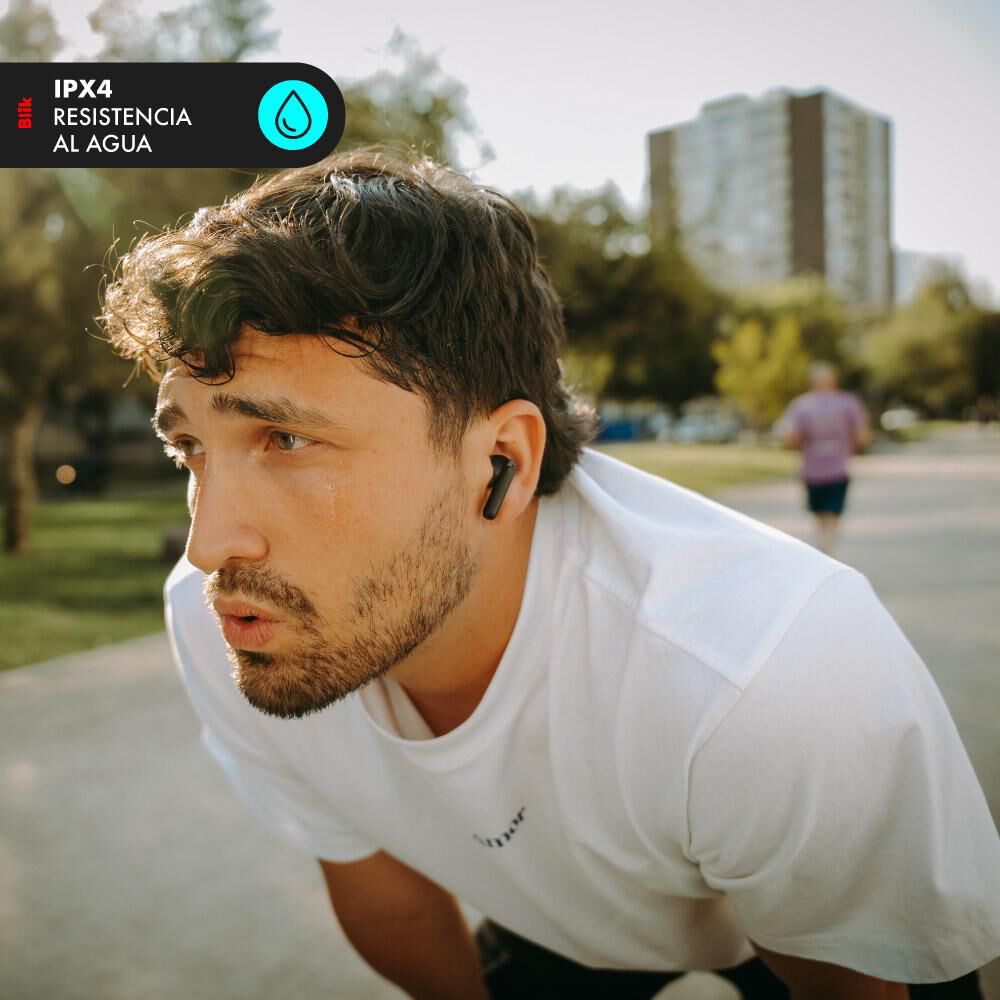 Aud&iacute;fonos Bluetooth Blik Air1000 Negro image number 9.0