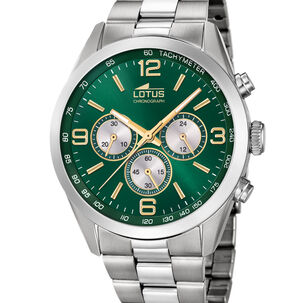 Reloj 18152/h Lotus Verde Hombre Minimalist