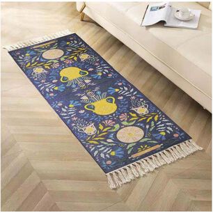 Alfombra - Piecera Kilim De Estilo Etnico 60x180 Cm