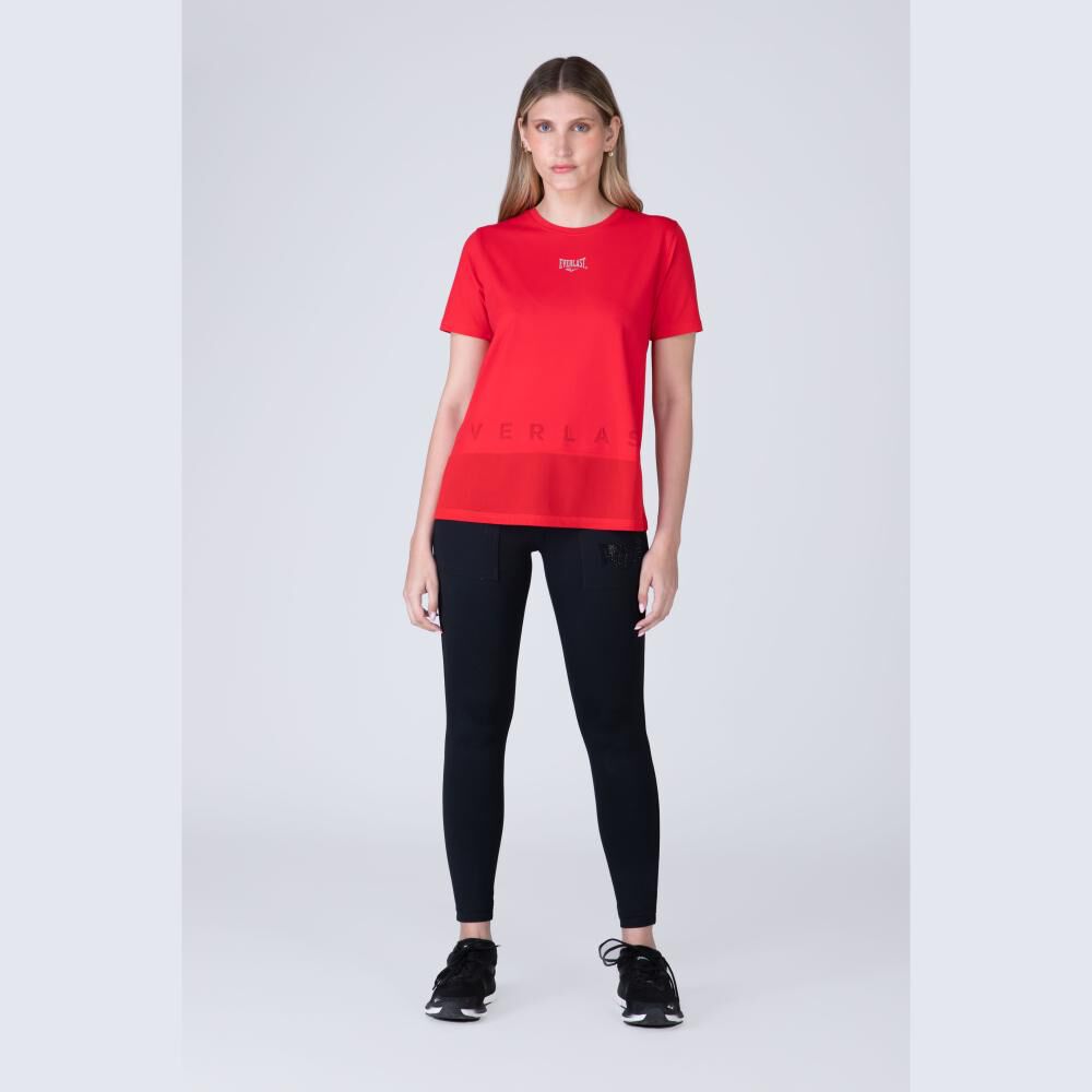 Polera Deportiva M/c Mujer Everlast Cosmos Two image number 3.0
