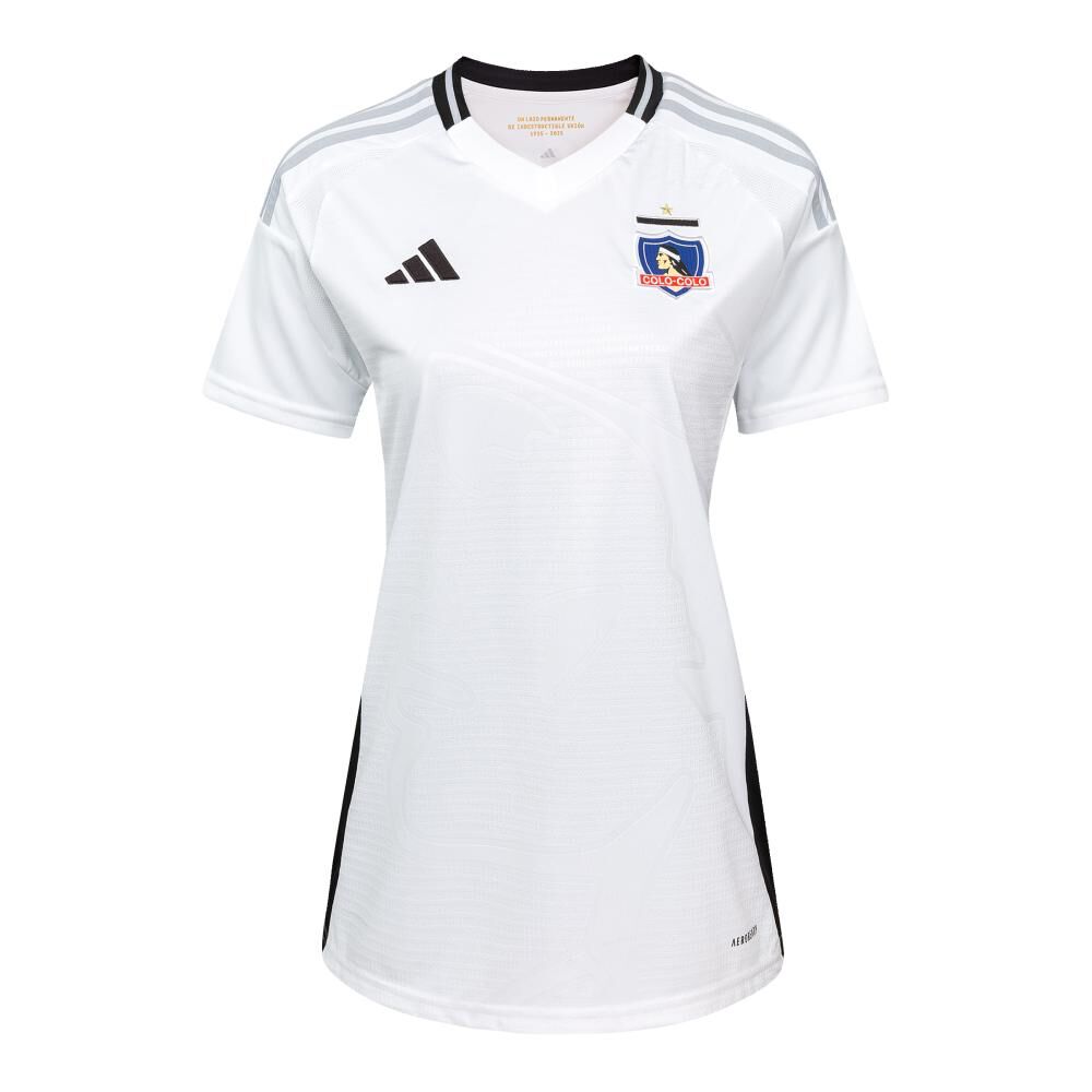 Camiseta De Futbol Mujer Adidas Local Colo Colo image number 0.0