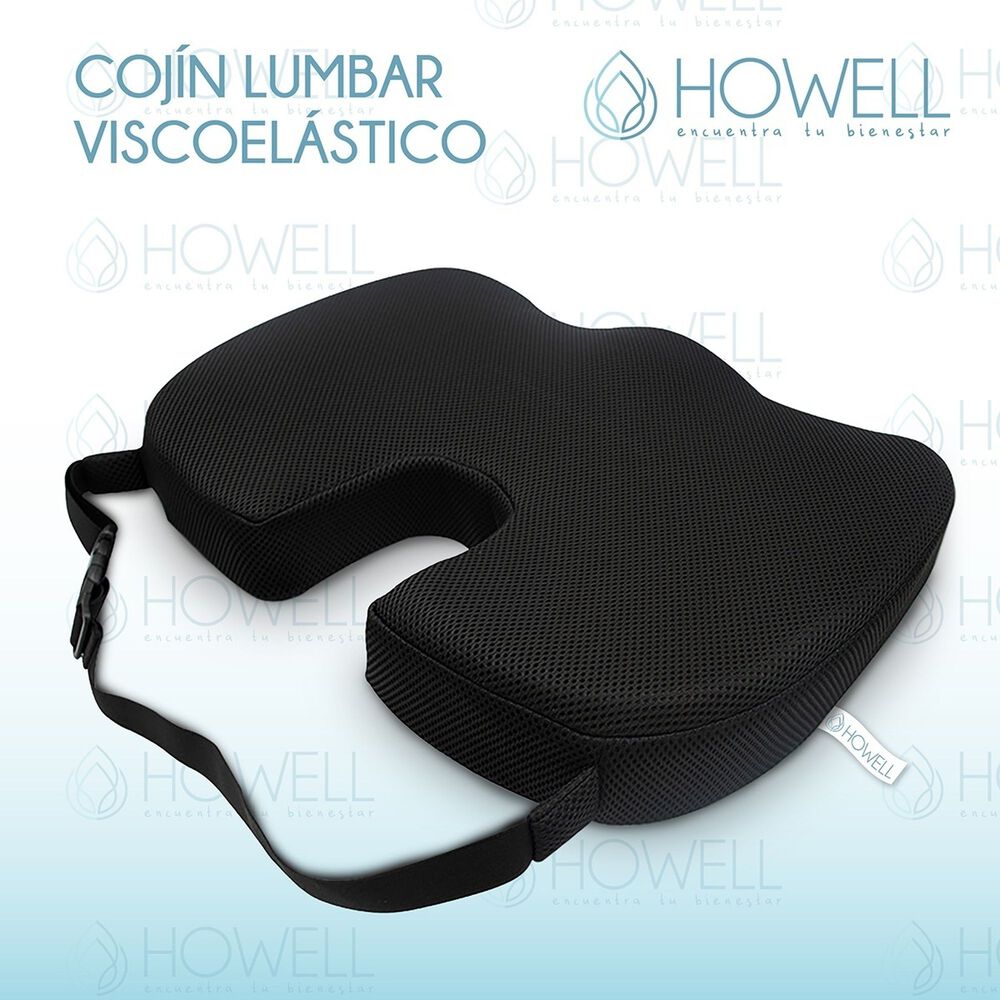 Coj&iacute;n Lumbar Ortop&eacute;dico Viscoel&aacute;stico Howell Asiento image number 8.0