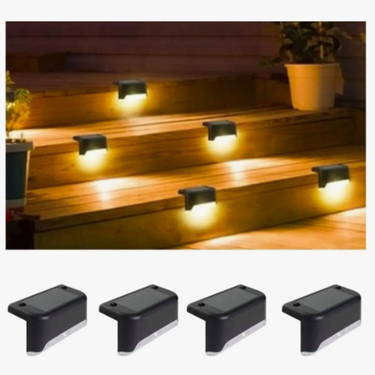 Kit 8 Luces Solares Patio Jard&iacute;n image number 3.0