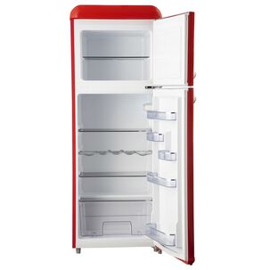 Refrigerador Retro Frio Directo 204 Lts Lrt-210dfrr Rojo