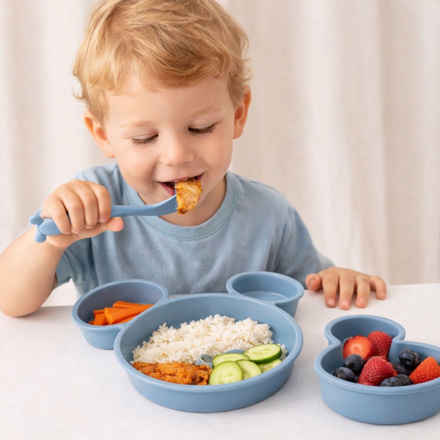 Set Alimentaci&oacute;n Beb&eacute; 4 Piezas Vajilla Infantil image number 6.0