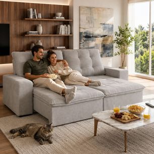 Sof&aacute; Retr&aacute;ctil Reclinable Magnum Mons / 3 Cuerpos