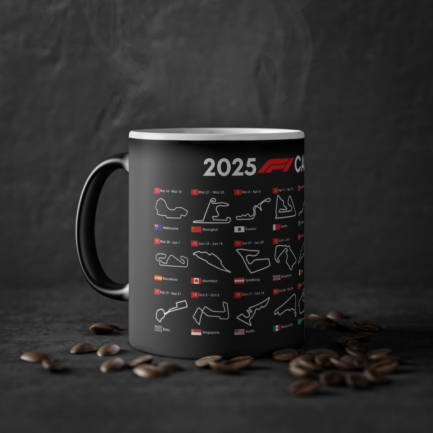 Taza Magica Formula 1 Ceramica 11 Oz image number 4.0