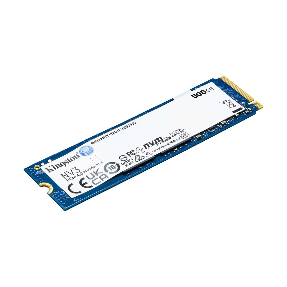 Unidad De Estado Sólido Kingston Nv3 500gb Nvme Pcie 4.0 image number 1.0