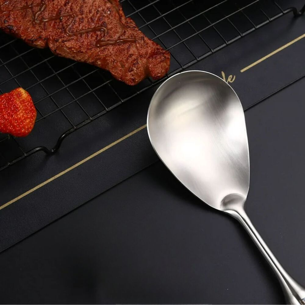 Cuchara Grande Wens 30cm Para Servir Acero Inoxidable image number 1.0