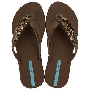 Sandalia Mujer Café/bronce Metal Glam Ipanema