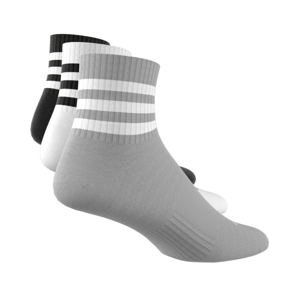 Pack Calcetines Acolchados 3 Tiras Sportswear Corte Bajo Adidas / 3 Pares image number 3.0