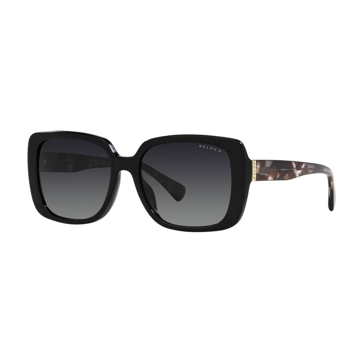 Lentes De Sol Shiny Black Polarizados Ralph image number 1.0