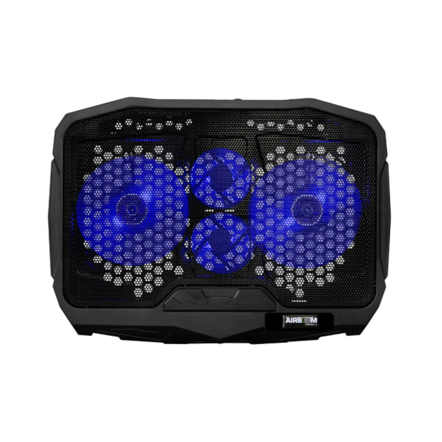 Base Ventilador Notebook S18 Luz Led 2 Puertos Usb image number 0.0