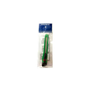 Cuchillo Cartonero De 13cms Con Hoja De 9mm Color Verde - Ps