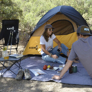 Mat Para Picnic Camping Manta Outdoors Gris Kano