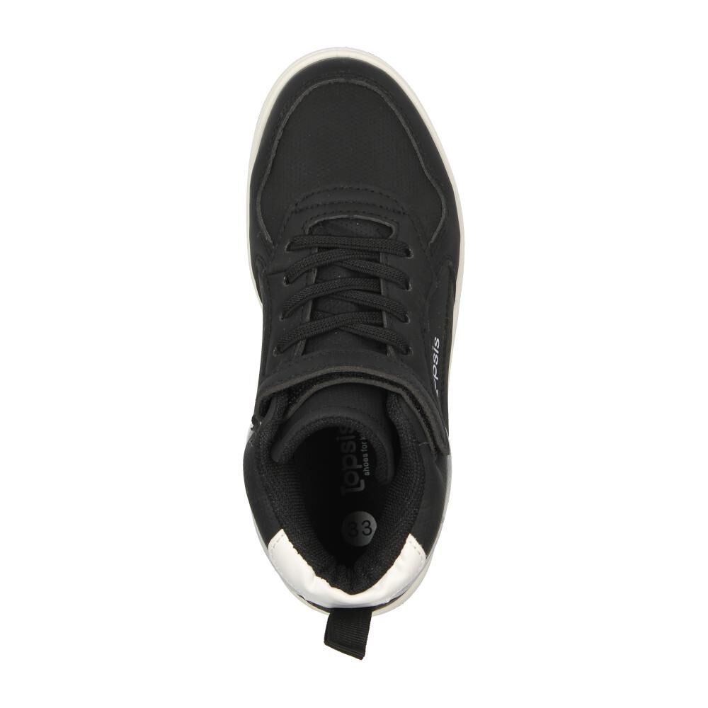Zapatilla Infantil Niño Topsis Black image number 4.0
