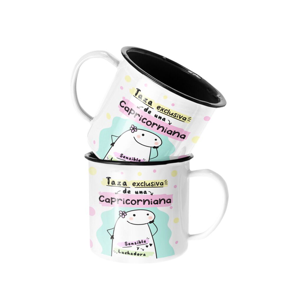 Taza Enlozada Lechera Capricornio Regalo Capricorniana Signo image number 0.0