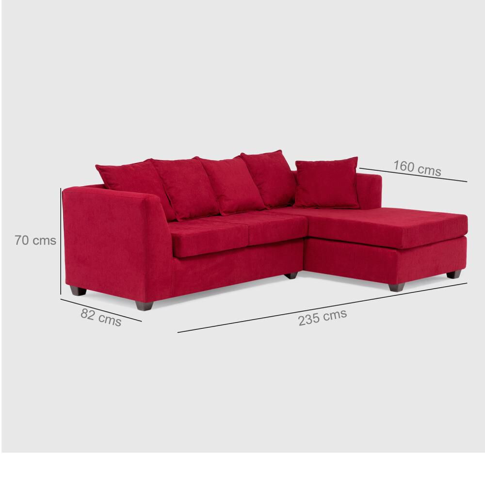 Sof&aacute; Seccional Kea Lara / 3 Cuerpos image number 5.0